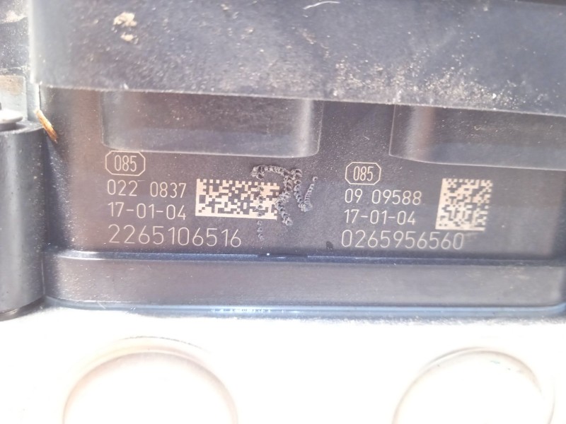 Recambio de abs para dacia sandero ii tce 90 (b8m1, b8ma) referencia OEM IAM 476603249R 269707 2265106455