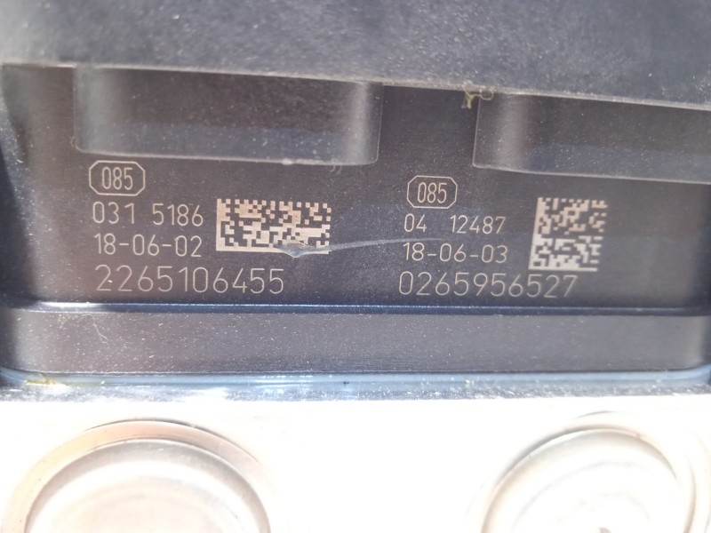 Recambio de abs para renault kadjar limited referencia OEM IAM 476608240R 0265956527 269829