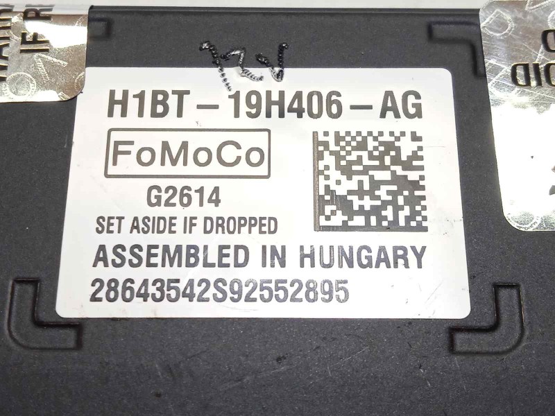 Recambio de modulo electronico para ford fiesta vii (hj, hf) 1.5 tdci referencia OEM IAM H1BT19H406AG  2361271