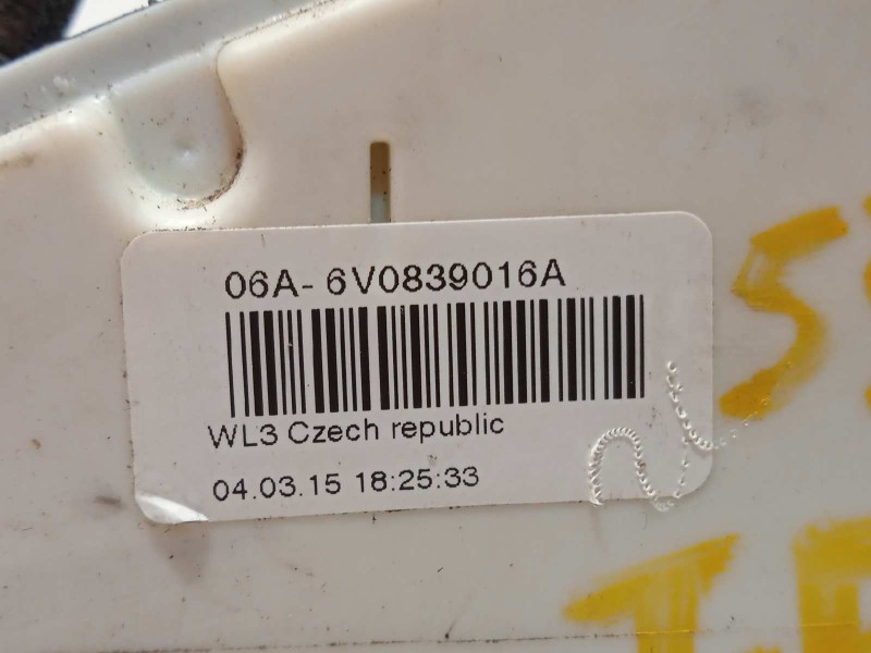 Recambio de cerradura puerta trasera derecha para skoda fabia iii (nj3) 1.2 tsi referencia OEM IAM 6V0839015A  