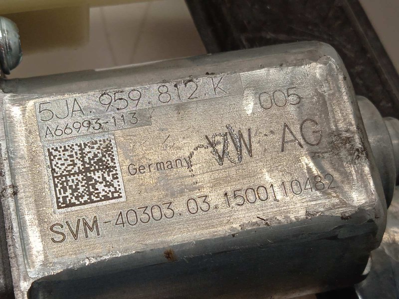 Recambio de elevalunas delantero derecho para skoda fabia iii (nj3) 1.2 tsi referencia OEM IAM 5JA959812K  