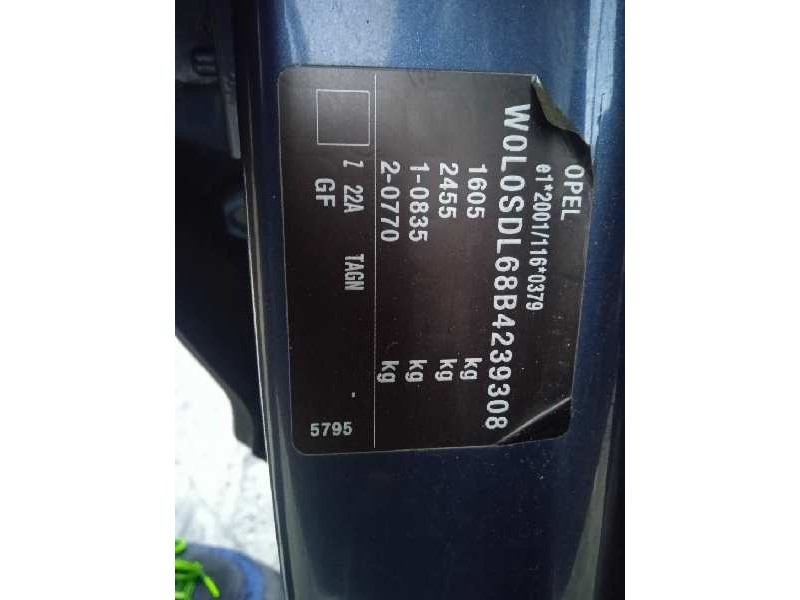 opel corsa d (s07) del año 2011