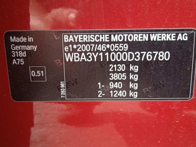 bmw 3 gran turismo (f34) del año 2014