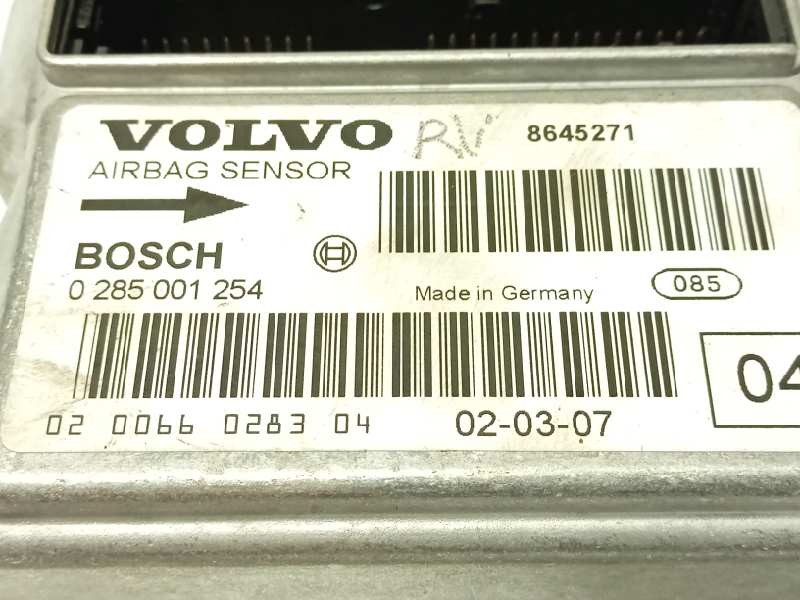 Recambio de centralita airbag para volvo s60 berlina d5 referencia OEM IAM 8645271  0285001254