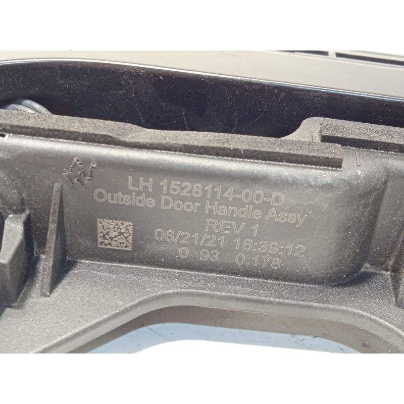 Recambio de maneta exterior trasera izquierda para tesla model 3 (5yj3) ev referencia OEM IAM 152811400D  