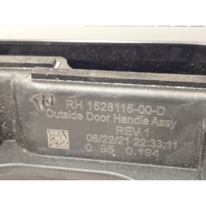 Recambio de maneta exterior trasera derecha para tesla model 3 (5yj3) ev referencia OEM IAM 152811500D  