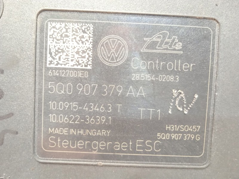 Recambio de abs para audi a3 sportback (8va) ambiente referencia OEM IAM 5Q0614517T 5Q0907379AA 10022003734