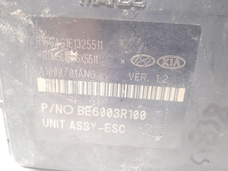 Recambio de abs para hyundai tucson tecno 2wd referencia OEM IAM 58920D7100 BE6003R100 MGH80BH6013R100