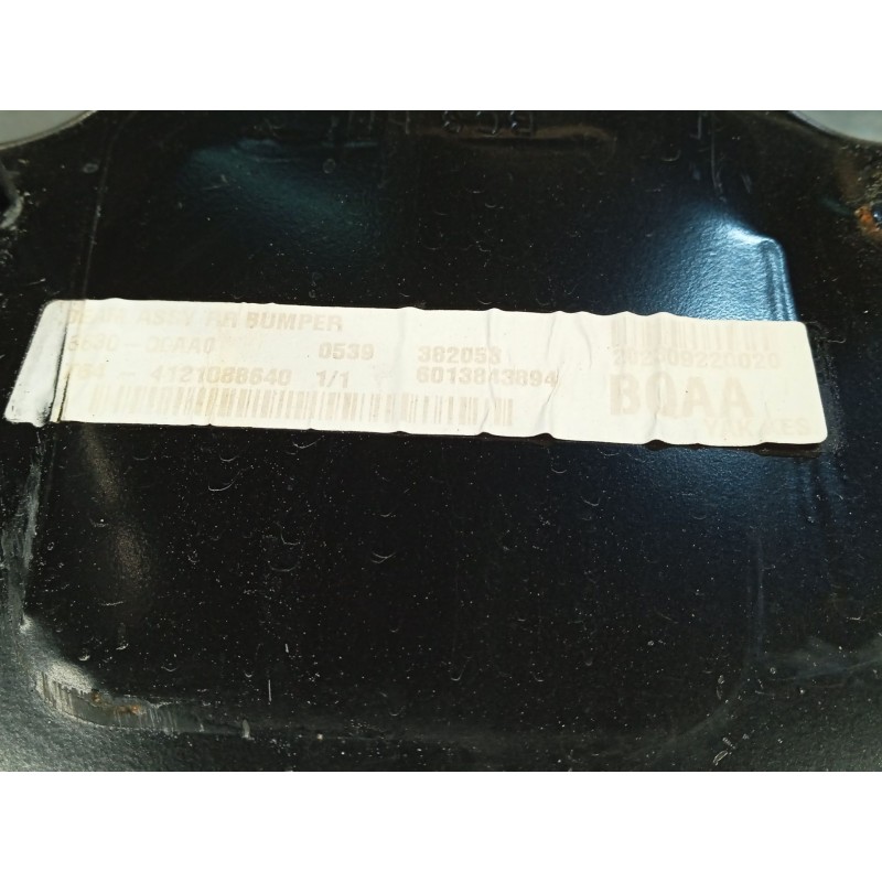 Recambio de refuerzo paragolpes trasero para hyundai bayon (bc3) 1.2 mpi referencia OEM IAM 86631Q0AA0  