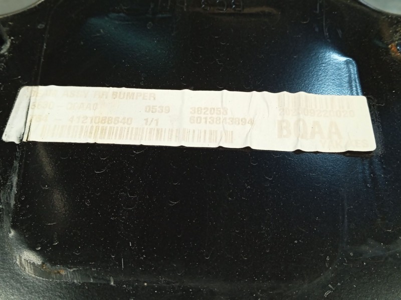 Recambio de refuerzo paragolpes trasero para hyundai bayon (bc3) 1.2 mpi referencia OEM IAM 86631Q0AA0  