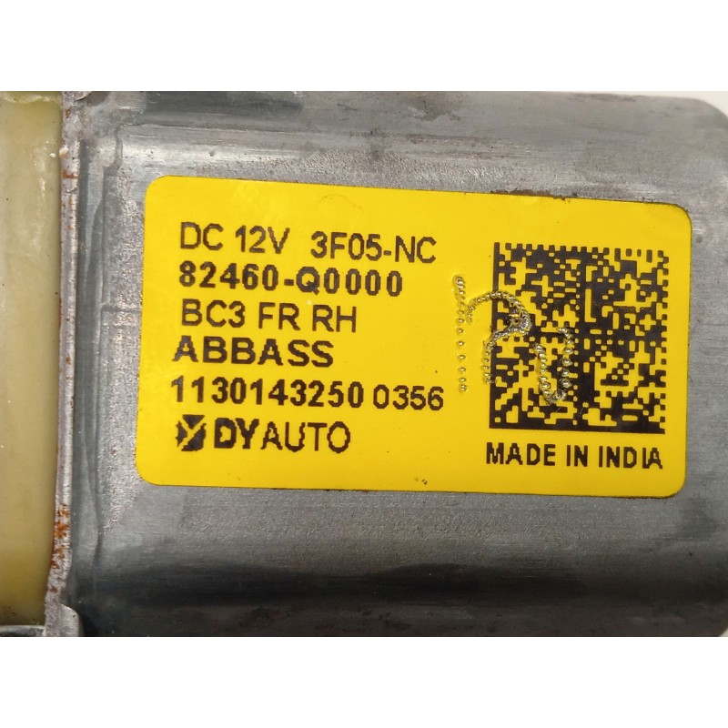 Recambio de elevalunas delantero derecho para hyundai bayon (bc3) 1.2 mpi referencia OEM IAM 82460Q0000 82402Q0010 
