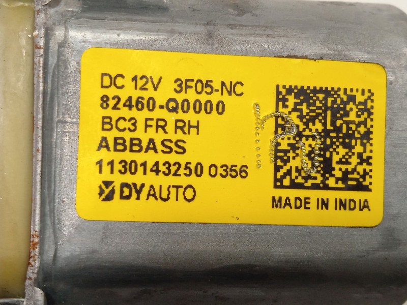 Recambio de elevalunas delantero derecho para hyundai bayon (bc3) 1.2 mpi referencia OEM IAM 82460Q0000 82402Q0010 