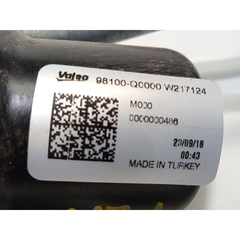 Recambio de motor limpia delantero para hyundai bayon (bc3) 1.2 mpi referencia OEM IAM 98110Q0000 98100Q0000 