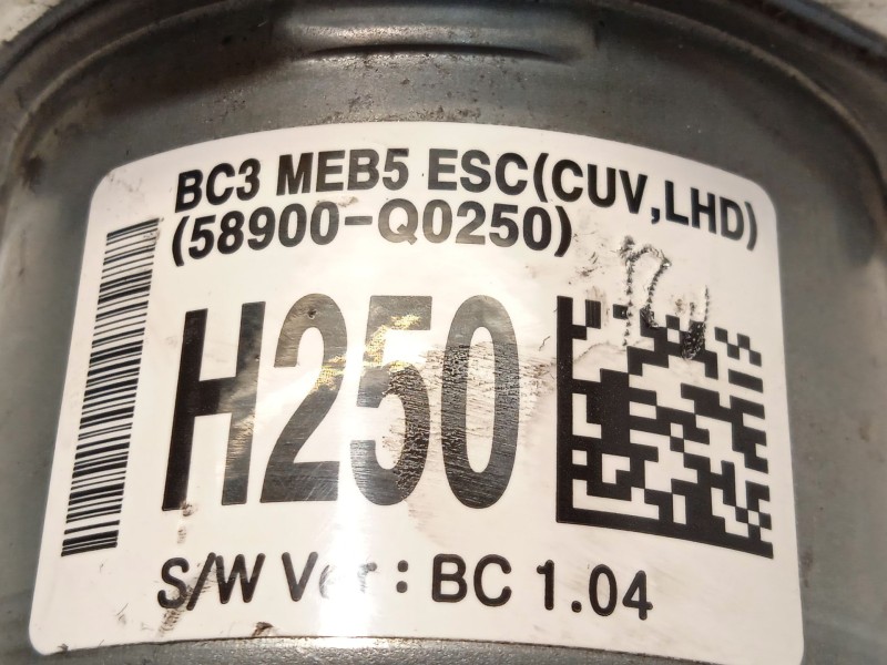 Recambio de abs para hyundai bayon (bc3) 1.2 mpi referencia OEM IAM 58910Q0250 Q058920540 6158941600
