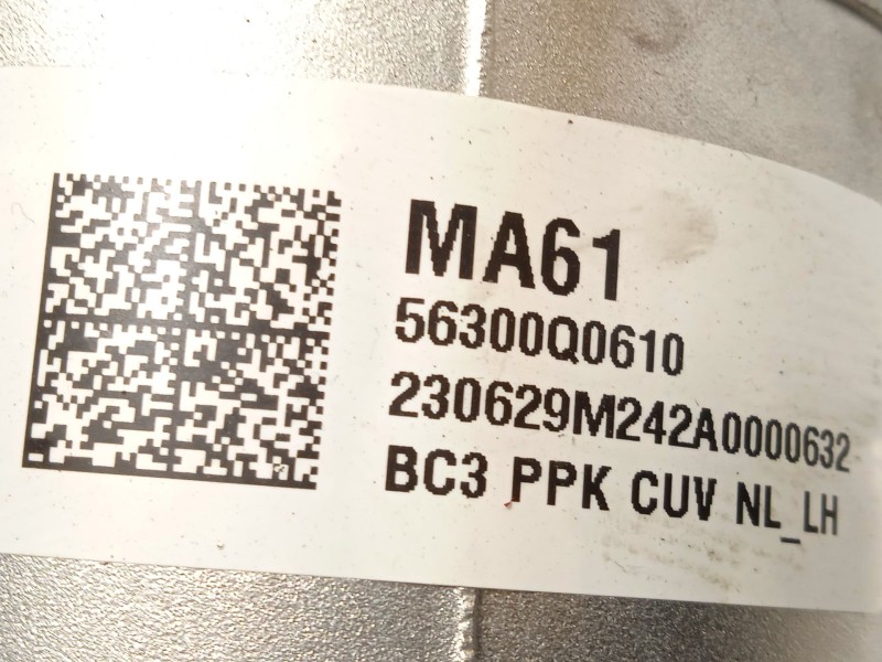 Recambio de columna direccion para hyundai bayon (bc3) 1.2 mpi referencia OEM IAM 56300Q0610 56340Q0100 