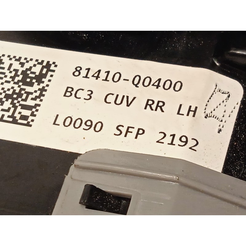 Recambio de cerradura puerta trasera izquierda para hyundai bayon (bc3) 1.2 mpi referencia OEM IAM 81410Q0400  