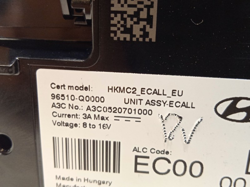 Recambio de modulo electronico para hyundai bayon (bc3) 1.2 mpi referencia OEM IAM 96510Q0000  