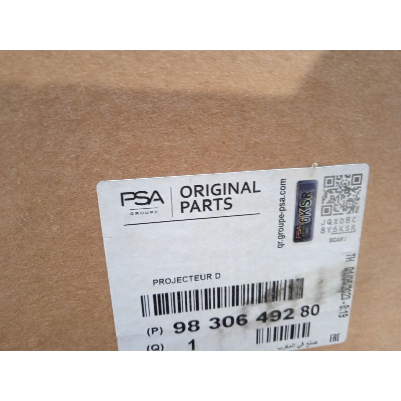 Recambio de faro derecho para citroën c4 iii 1.2 referencia OEM IAM 9830649280  73374698