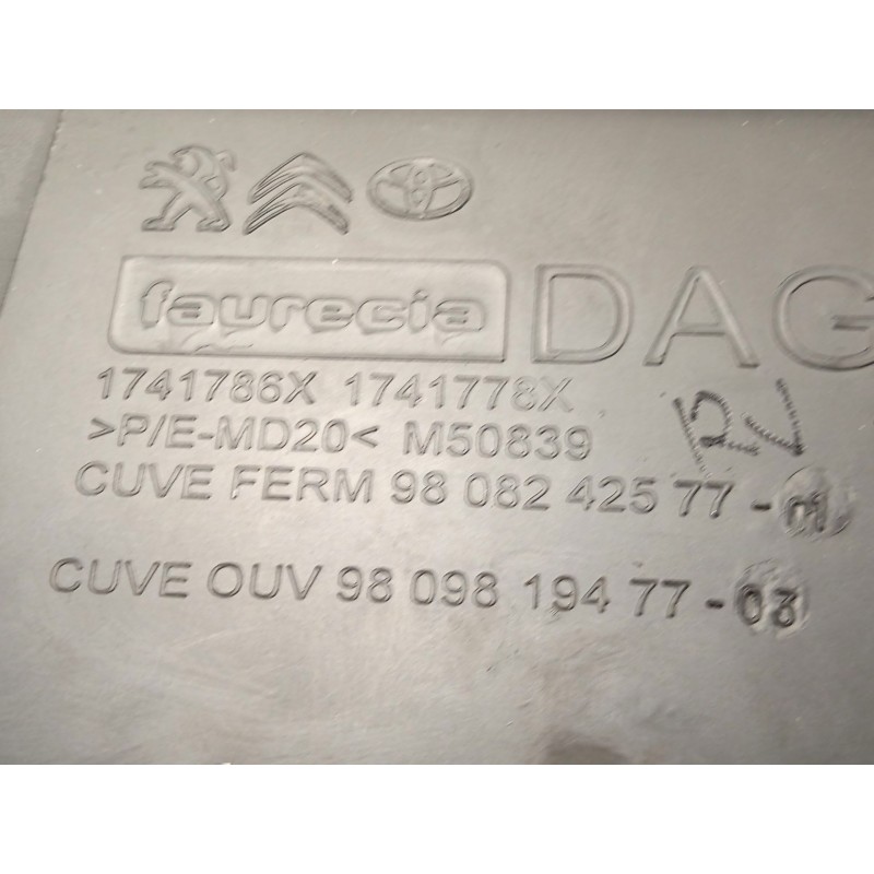 Recambio de guantera para citroën spacetourer autobús (v_) 1.6 bluehdi 115 referencia OEM IAM 9808242577 9809819477 