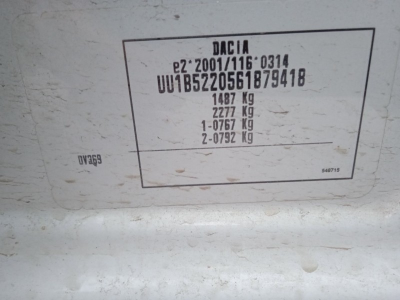 dacia sandero ii del año 2018