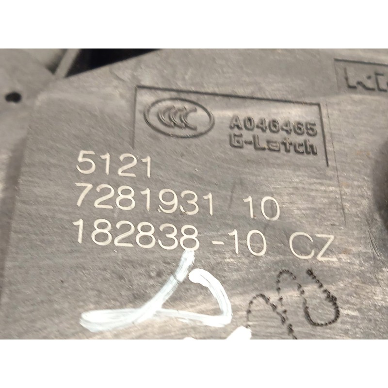 Recambio de cerradura puerta delantera izquierda para bmw 2 gran tourer (f46) 218 d referencia OEM IAM 51217281931  