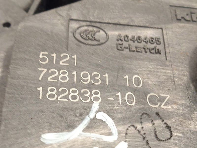 Recambio de cerradura puerta delantera izquierda para bmw 2 gran tourer (f46) 218 d referencia OEM IAM 51217281931  