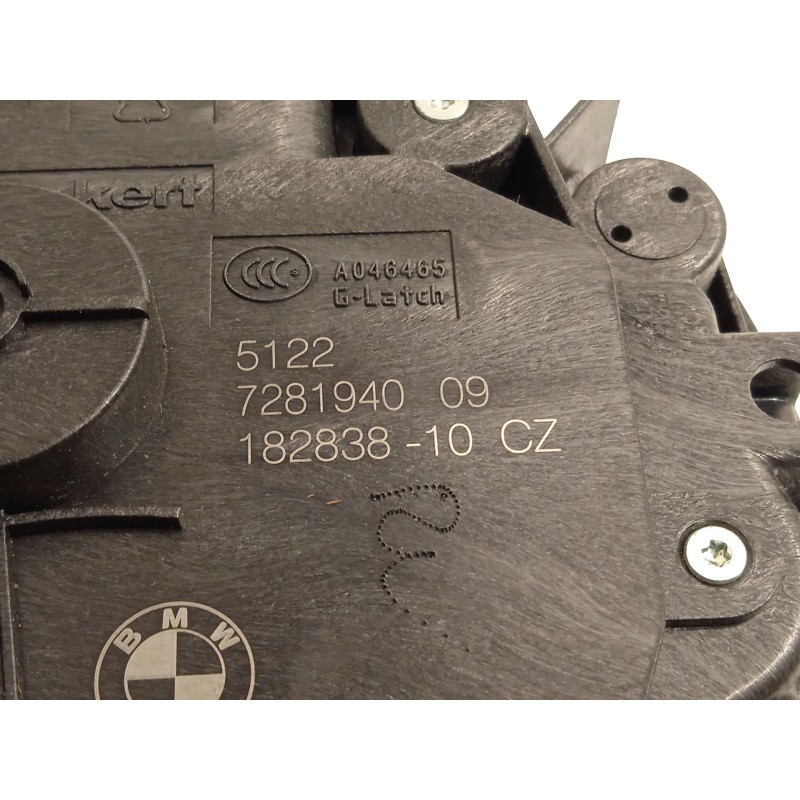 Recambio de cerradura puerta trasera derecha para bmw 2 gran tourer (f46) 218 d referencia OEM IAM 51227281940  