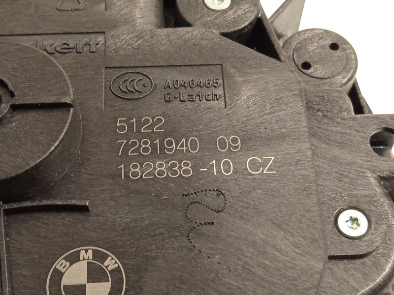 Recambio de cerradura puerta trasera derecha para bmw 2 gran tourer (f46) 218 d referencia OEM IAM 51227281940  