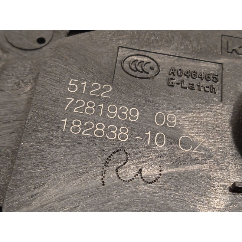 Recambio de cerradura puerta trasera izquierda para bmw 2 gran tourer (f46) 218 d referencia OEM IAM 51227281939  