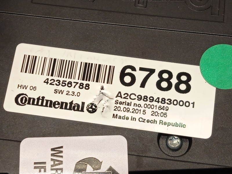 Recambio de mando multifuncion para opel mokka / mokka x (j13) 1.4 (_76) referencia OEM IAM 42356788  