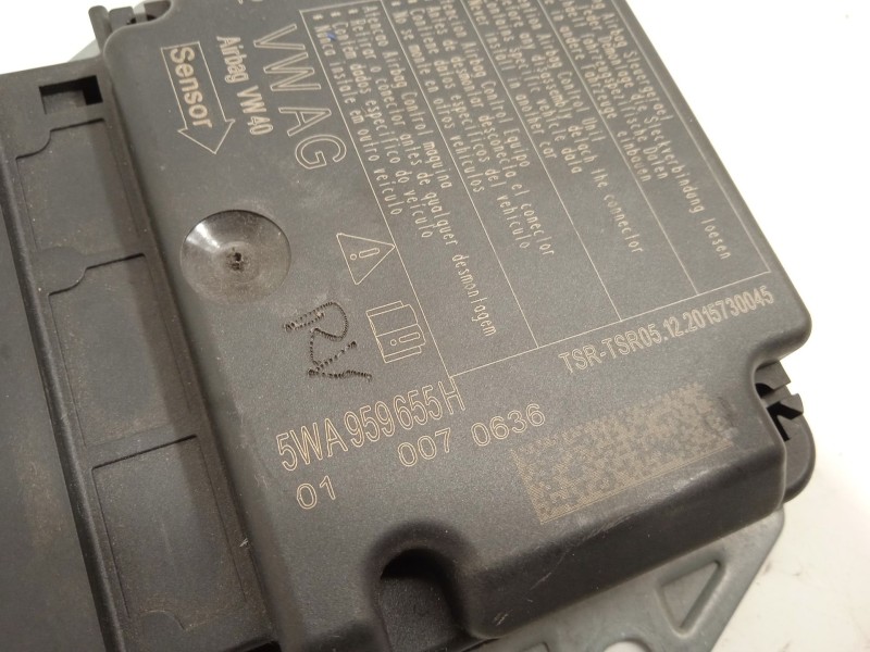 Recambio de kit airbag para volkswagen golf viii (cd1, da1) 1.0 tsi referencia OEM IAM 5H1857003HXCC 5H0880204G 5H0880201JHVF