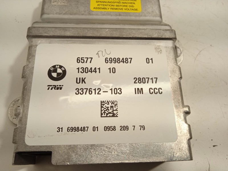 Recambio de kit airbag para bmw x1 (f48) xdrive 20 d referencia OEM IAM 51456969852 72129296849 32308092481