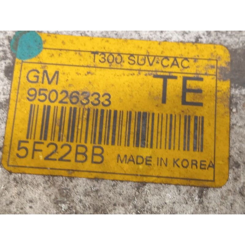 Recambio de intercooler para opel mokka / mokka x (j13) 1.4 (_76) referencia OEM IAM 95026333  