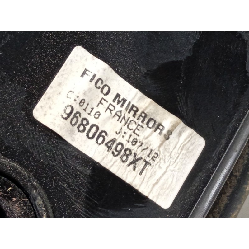 Recambio de retrovisor izquierdo para peugeot 207/207+ (wa_, wc_) 1.4 referencia OEM IAM 96806498XT 8149ZG 