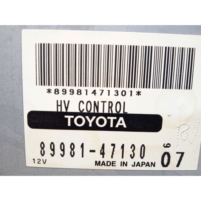 Recambio de modulo electronico para toyota prius liftback (_w2_) 1.5 hybrid (nhw20_) referencia OEM IAM 8998147130  