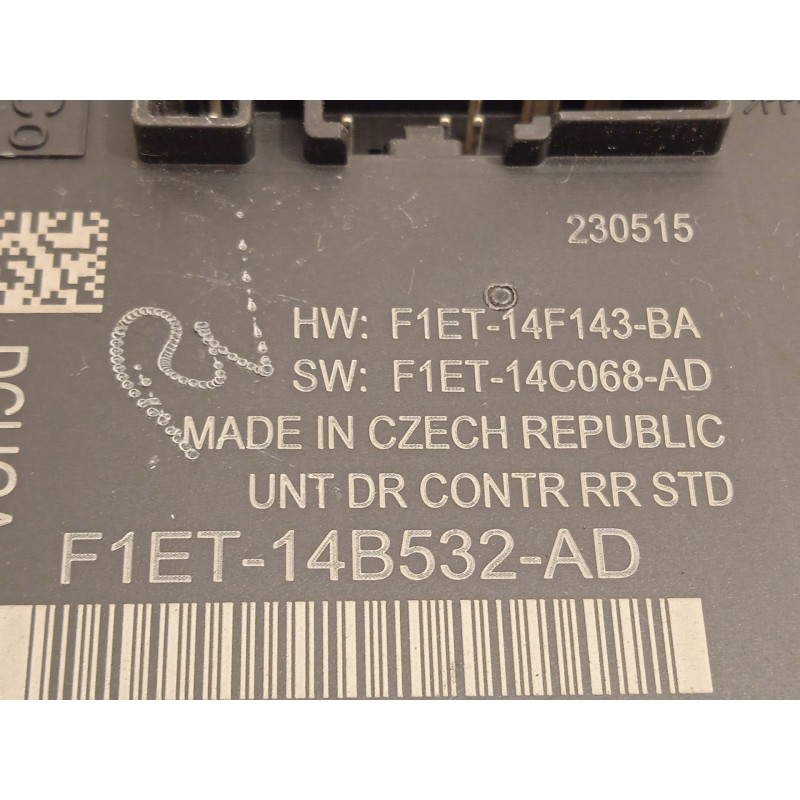 Recambio de centralita confort para ford c-max (ceu) trend referencia OEM IAM F1ET14B532AD 2029992 