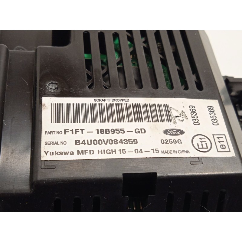 Recambio de pantalla multifuncion para ford c-max (ceu) trend referencia OEM IAM F1FT18B955GD 2201383 