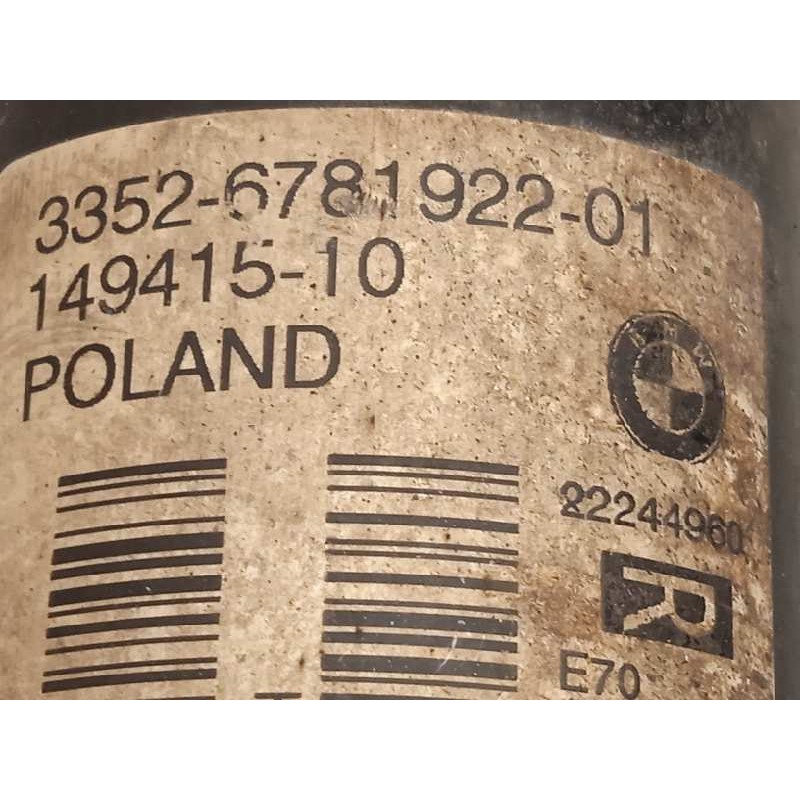 Recambio de amortiguador trasero derecho para bmw x5 (e70) xdrive30d referencia OEM IAM 33526781922  6781922