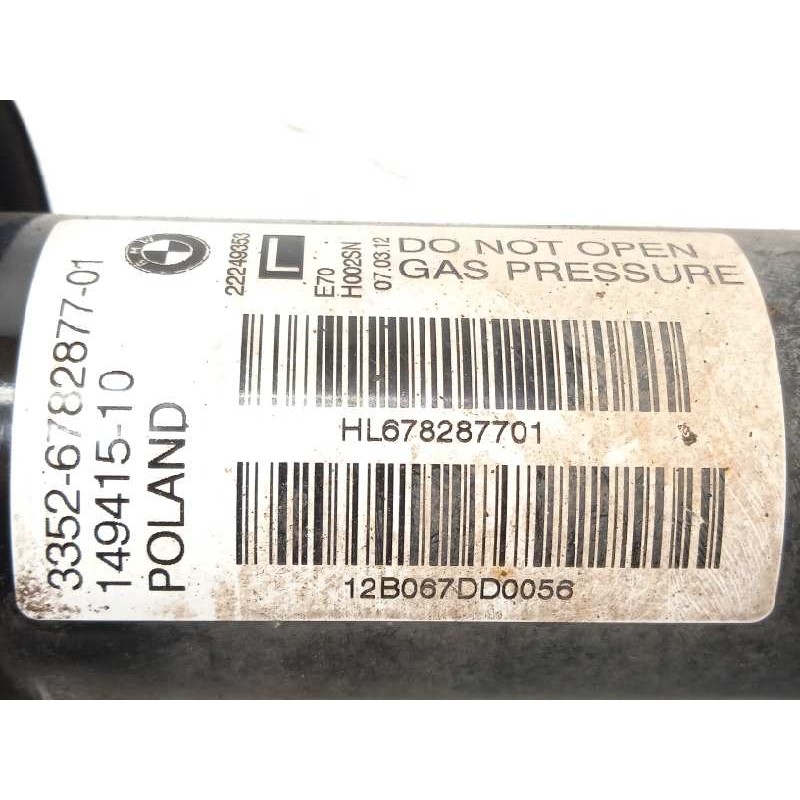 Recambio de amortiguador trasero izquierdo para bmw x5 (e70) xdrive40d referencia OEM IAM 33526782877  