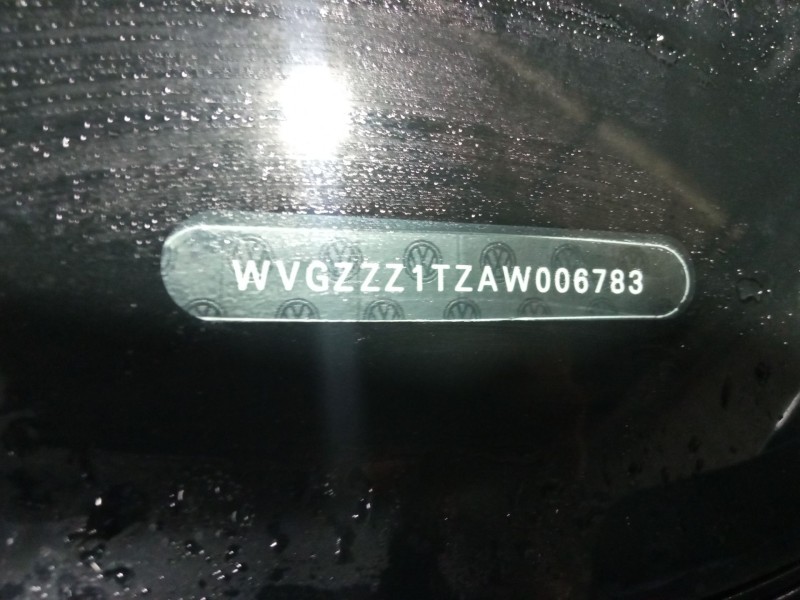 volkswagen touran (1t1, 1t2) del año 2009