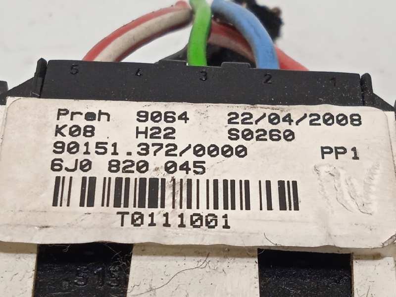 Recambio de mando calefaccion / aire acondicionado para seat ibiza (6j5) reference referencia OEM IAM 6J0820045  6J0820045NEE