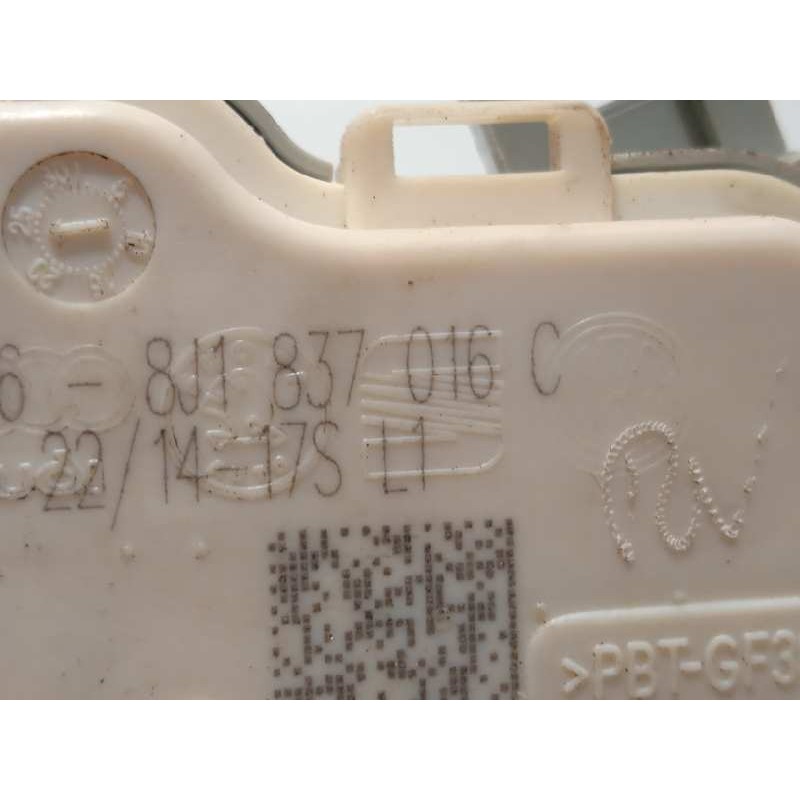 Recambio de cerradura puerta delantera derecha para porsche panamera gts referencia OEM IAM 8J1837016C  