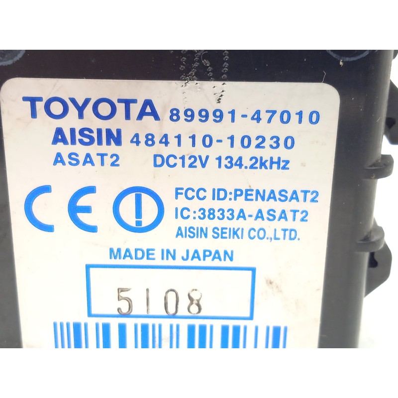 Recambio de modulo electronico para toyota prius liftback (_w2_) 1.5 hybrid (nhw20_) referencia OEM IAM 8999147010  48411010230