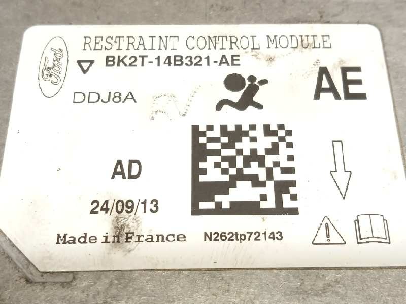 Recambio de centralita airbag para ford transit custom kasten 250 l1 ambiente referencia OEM IAM BK2T14B321AE  