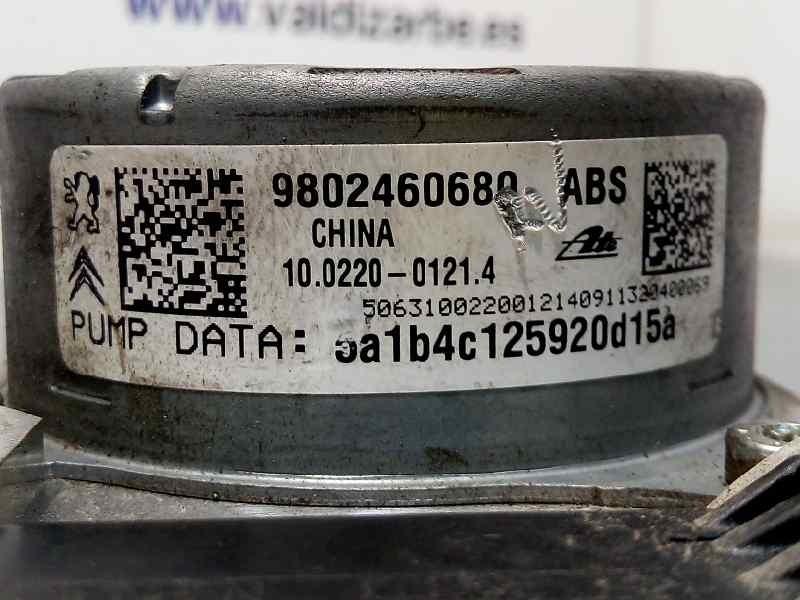 Recambio de abs para citroën c3 collection referencia OEM IAM 9802460680 10091511673 10022001214