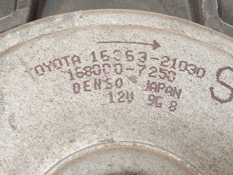 Recambio de electroventilador para toyota prius liftback (_w2_) 1.5 hybrid (nhw20_) referencia OEM IAM 1680007250 1680007421 167