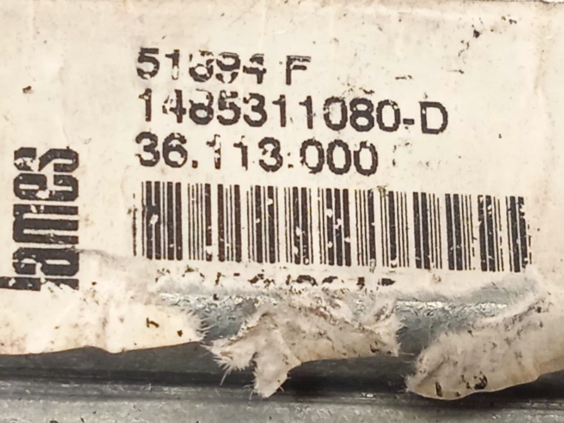 Recambio de elevalunas delantero derecho para peugeot 807 (eb_) 2.0 hdi referencia OEM IAM 1485311080 1400794680 51894F