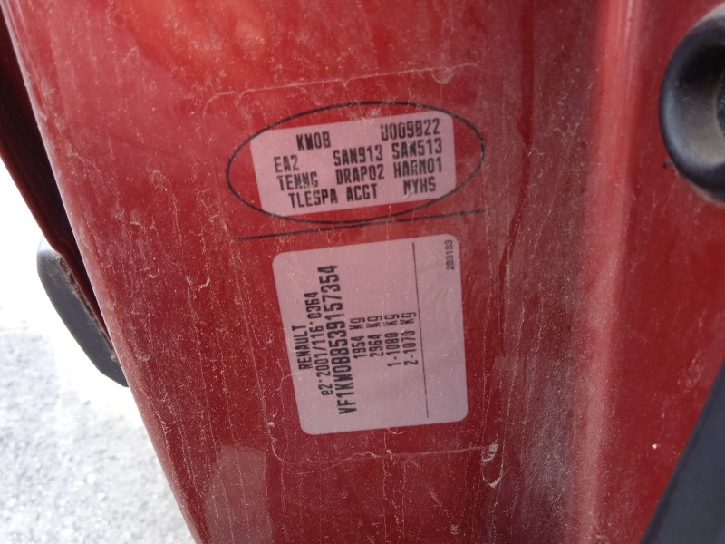 renault kangoo / grand kangoo ii (kw0/1_) del año 2009