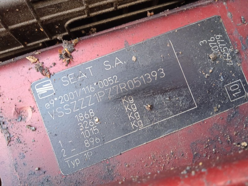 seat leon (1p1) del año 2007
