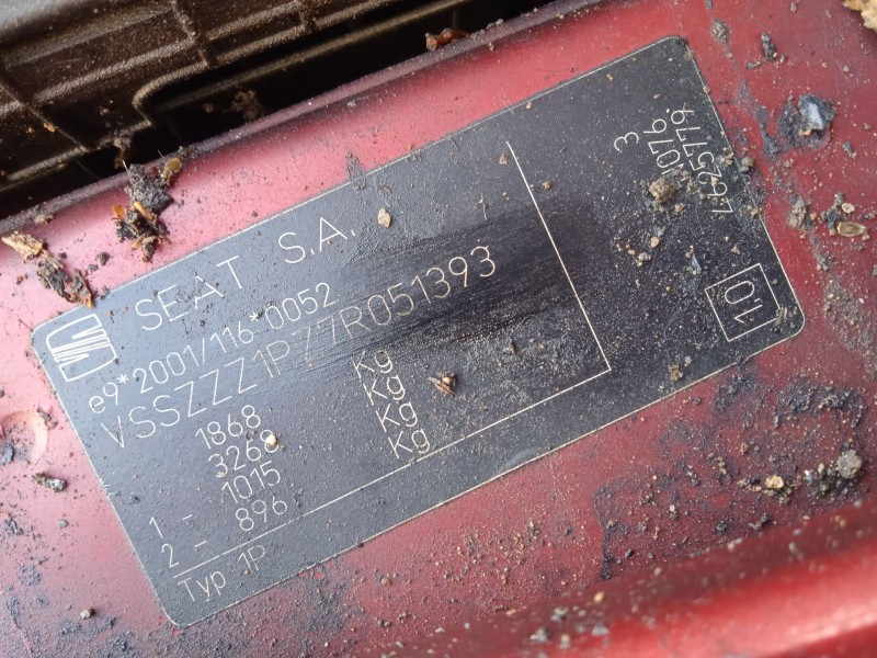 seat leon (1p1) del año 2007